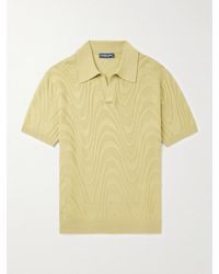 Frescobol Carioca - Rino Cotton And Silk-Blend Polo Shirt - Lyst