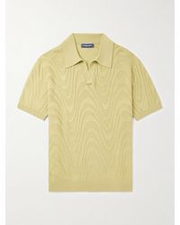 Frescobol Carioca - Rino Cotton And Silk-Blend Polo Shirt - Lyst