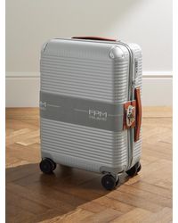 Fpm Milano - Bank Zip Deluxe M 55cm Leather-trimmed Polycarbonate Spinner Carry-on Suitcase - Lyst