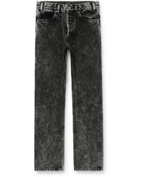 CELINE HOMME Kurt Distressed Jeans - Black