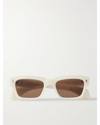 Jacques Marie Mage - Ashcroft Rectangular-Frame Acetate Sunglasses - Lyst