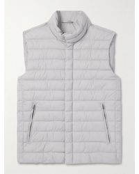 Herno - Lo Smanicato Slim-fit Padded Quilted Nylon Gilet - Lyst