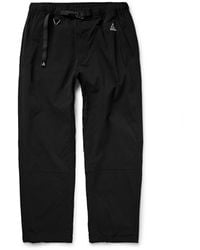 Nike - Acg Straight-Leg Belted Logo-Embroidered Shell Trousers - Lyst