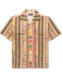 Monitaly - 50's Milano Embroidered Cotton-blend Jacquard Shirt - Lyst