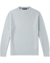 Loro Piana - City Birdseye Baby Cashmere Sweater - Lyst