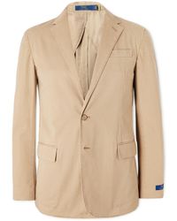 Polo Ralph Lauren - Slim-fit Cotton-blend Suit Jacket - Lyst