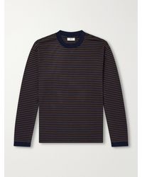 NN07 - Lionel 30040 Striped Organic Cotton-Jersey T-Shirt - Lyst