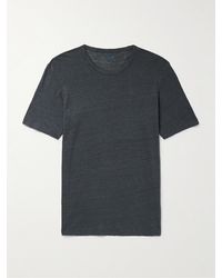 Hartford - Slub Linen T-shirt - Lyst
