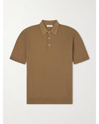 Boglioli - Cotton-Piqué Polo Shirt - Lyst