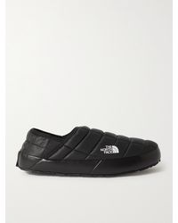 The North Face - Thermoball Fleece-lined Quilted Recycled Ripstop Mules - Lyst