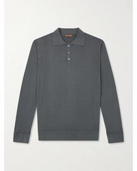 Barena - Pevaron Merino Wool Polo Shirt - Lyst