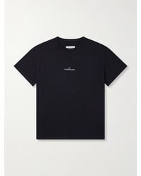 Maison Margiela - Logo-Embroidered Cotton-Jersey T-Shirt - Lyst