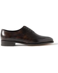 John Lobb - Marldon Whole-Cut Leather Oxford Shoes - Lyst