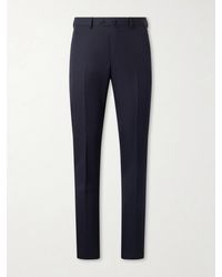 Caruso - Straight-Leg Twill Suit Trousers - Lyst