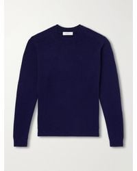 Boglioli - Wool And Cashmere-Blend Sweater - Lyst