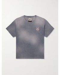 GALLERY DEPT. - 40-Year Printed Distressed Cotton-Jersey T-Shirt - Lyst