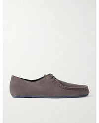 Jil Sander - Suede Derby Shoes - Lyst