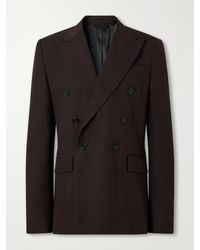 Acne Studios - Double-Breasted Herringbone Blazer - Lyst