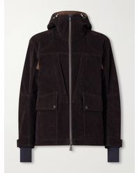 Moncler - Airolo Hooded Cotton-Blend Tech-Corduroy Ski Jacket - Lyst