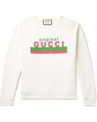 Gucci - Original Print Crew Sweat - Lyst