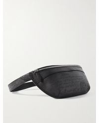 Berluti - Rider Scritto Venezia Softy Full-Grain Leather Belt Bag - Lyst