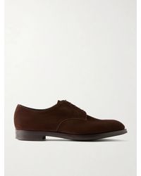 Edward Green - Whitworth Suede Derby Shoes - Lyst