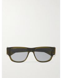 Gucci - Square-Frame Acetate Sunglasses - Lyst