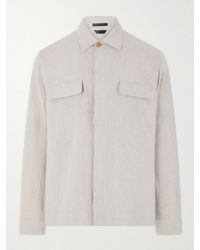 Sunspel - Linen Overshirt - Lyst