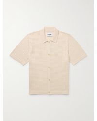 Corridor NYC - Pointelle-knit Mercerized Pima Cotton Shirt - Lyst