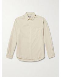 Canali - Garment-Dyed Lyocell-Twill Shirt - Lyst