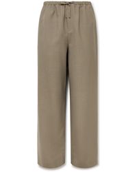 パンツ THE ROW DRAWSTRING WOOL TROUSERS THE ROW | Xon Drawstring Wool Pants | Men | Lane Crawford