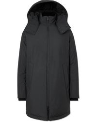 ZEGNA - Quilted Padded Shell Hooded Down Jacket - Lyst