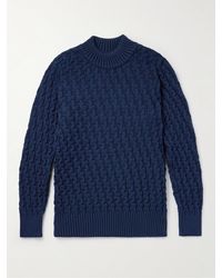 S.N.S. Herning - Stark Cable-knit Merino Wool Sweater - Lyst