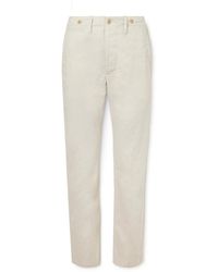 RRL - Saunders Straight-leg Cotton And Linen-blend Suit Trousers - Lyst