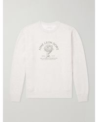 Aimé Leon Dore - Atlas Logo-Print Cotton-Jersey Sweater - Lyst