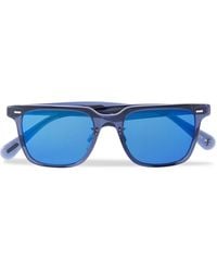 Oliver Peoples - Ul> <Li>Roger Federer Mr. Federer Ii D-Frame Acetate Sunglasses</Li> /Ul - Lyst