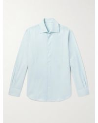 STÒFFA - Cotton And Linen-Blend Shirt - Lyst