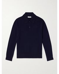 MR P. - Cliff Cashmere Polo Shirt - Lyst