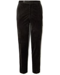 De Petrillo - Straight-leg Cotton Corduroy Suit Trousers - Lyst