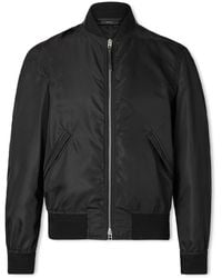 Tom Ford - Silk Bomber Jacket - Lyst