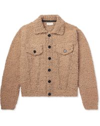 Dries Van Noten - Cotton-blend Fleece Jacket - Lyst