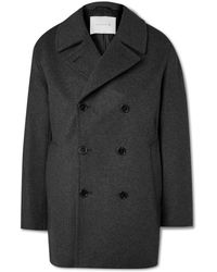 Mackintosh - Dalton Wool And Cashmere-blend Peacoat - Lyst
