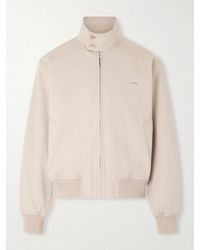 A.P.C. - Cotton Twill Blouson Jacket - Lyst
