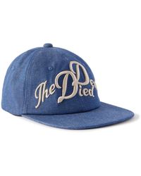 Kapital - Logo-Embroidered Cotton-Twill Baseball Cap - Lyst