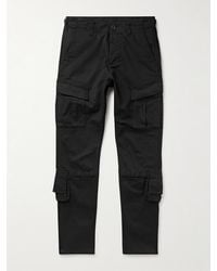 John Elliott - Tactical Slim-Fit Cotton-Blend Twill Cargo Trousers - Lyst
