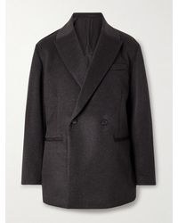 Ssstein - Double-Breasted Cashmere Blazer - Lyst
