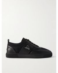 Christian Louboutin - Sneakers Retero Aus Leder - Lyst