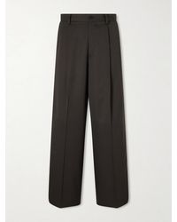 Ssstein - Wide-Leg Wool Trousers - Lyst
