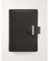 dunhill - Alfred Business Card Case Patina-Leather Cardholder - Lyst