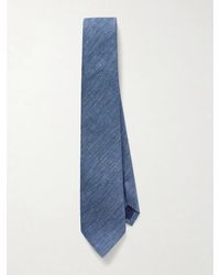MR P. - 8cm Linen And Silk-blend Tie - Lyst